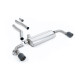 Milltek GPF-back exhaust for BMW 1 Series 128ti 5 Door 2021+ - Carbon tips