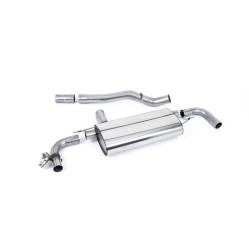 Milltek GPF-back exhaust for BMW M135i xDrive 5 Door (GPF) 2019+ - Titanium tips