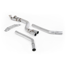 Milltek Secondary cat bypass for BMW M2 Coupe (non-GPF) 2023+ - Non-resonated