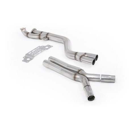 Izpušni sistemi Milltek Milltek Secondary cat bypass non-resonated for BMW M2 Coupe (non-GPF, OE, BMW G87 M2 Secondary, X Pipe) 2023+ | race-shop.si