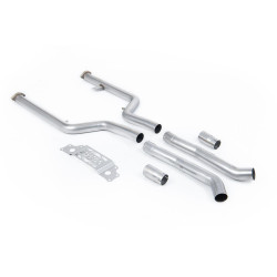 Milltek GPF bypass pipe for BMW M2 Coupe (GPF) 2023+ - Non-resonated