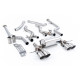 Izpušni sistemi Milltek Milltek Cat-back exhaust (loudest) for BMW M2 Coupe (GPF) 2023+ - Brushed titanium tips | race-shop.si