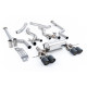Milltek Cat-back exhaust (loudest) for BMW M2 Coupe (GPF) 2023+ - Carbon tips