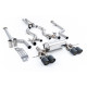 Milltek Cat-back exhaust resonated for BMW M2 Coupe (GPF) 2023+ - Carbon tips