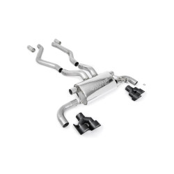 Milltek GPF-back exhaust for BMW M340i (G20/G21) XDrive Saloon/Touring (GPF) 2019+ - Black tips
