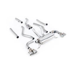 Milltek Cat-back exhaust for BMW M340i (G20) Sedan Xdrive (non-GPF) 2021+ - Polished tips