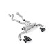 Izpušni sistemi Milltek Milltek Axle-back exhaust for BMW M340i (G20) Sedan Xdrive (non-GPF) 2021+ - Black tips | race-shop.si