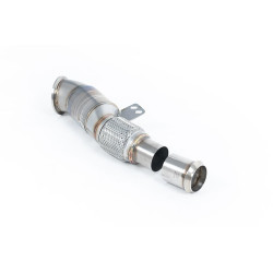 Milltek Large-bore downpipe with sports cat for BMW M440i (G22) Coupe (GPF) 2020+