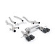 Milltek GPF-back exhaust for BMW M4 (G82) S58 3.0 Turbo (GPF) 2020+ - Carbon tips
