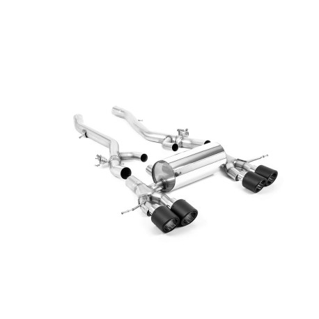 Izpušni sistemi Milltek Milltek Axle-back exhaust for BMW M4 (G82) S58 3.0 Turbo (GPF) 2020+ - Carbon tips | race-shop.si