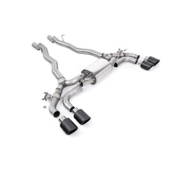 Milltek GPF-back exhaust for BMW M5 (F90) 4.4l Twin Turbo (GPF) 2020-2021 - Carbon tips