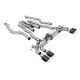 Milltek Cat-back exhaust for BMW M5 (F90) 4.4l Twin Turbo LCI (GPF) 2021+ - Carbon tips