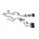 Milltek GPF-back exhaust valved for BMW M8 (F91/F92) 4.4l V8 Twin Turbo Coupe/Cabrio (GPF) 2020+ - Carbon tips