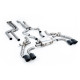 Milltek Cat-back exhaust non-resonated for BMW X3 X3M/X3M Comp 3.0 (G01) (non-GPF) 2022+ - Cerakote black tips