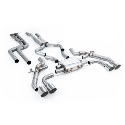 Milltek Cat-back exhaust non-resonated for BMW X3 X3M/X3M Comp 3.0 (G01) (non-GPF) 2022+ - Polished tips