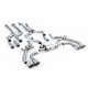 Izpušni sistemi Milltek Milltek Downpipe-back exhaust for BMW X3 X3M/X3M Comp 3.0 (G01) (GPF) 2022+ - Titanium tips | race-shop.si