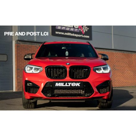 Izpušni sistemi Milltek Milltek Downpipe-back exhaust resonated for BMW X3 X3M/X3M Comp 3.0 (G01) (GPF) 2019-2021 - Polished tips | race-shop.si