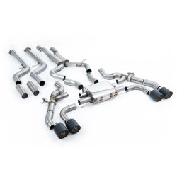 Milltek Cat-back exhaust for BMW X4 X4M/X4M Comp 3.0 (G02) (non-GPF) 2022+ - Carbon tips