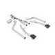 Milltek Cat-back exhaust for RAM 1500 3.0 Twin Turbo (non-GPF) 2025+ - Cerakote black tips