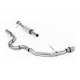 Milltek Cat-back exhaust for Ford Bronco 6th Gen (non-GPF) 2021+ - Brushed titanium tips