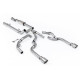 Milltek Cat-back exhaust (louder) for Ford F150 SuperCrew 5.0 V8 (non-GPF) 2021+ - Dual brushed titanium tips
