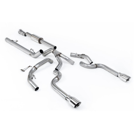 Izpušni sistemi Milltek Milltek Cat-back exhaust (louder) for Ford F150 SuperCrew 5.0 V8 (non-GPF) 2021+ - Dual polished tips | race-shop.si