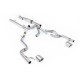 Milltek Cat-back exhaust (louder) for Ford F150 SuperCrew Tremor 5.0 V8 (non-GPF) 2021+ - Brushed titanium tips