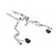 Milltek Cat-back exhaust (louder) for Ford F150 SuperCrew Tremor 5.0 V8 (non-GPF) 2021+ - Cerakote black tips