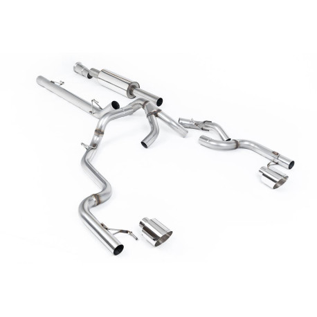 Izpušni sistemi Milltek Milltek Cat-back exhaust resonated for Ford F150 SuperCrew Tremor 5.0 V8 (non-GPF) 2021+ - Polished tips | race-shop.si