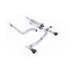 Izpušni sistemi Milltek Milltek Cat-back exhaust for Ford Fiesta Mk8 & Mk8.5 ST 1.5 EcoBoost 200PS (non-GPF) 2020+ - Dual black tips | race-shop.si