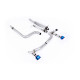Milltek Cat-back exhaust for Ford Fiesta Mk8 & Mk8.5 ST 1.5 EcoBoost 200PS (non-GPF) 2020+ - Dual burnt titanium tips