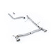 Milltek GPF-back exhaust (louder) for Ford Fiesta Mk8 1.0T EcoBoost ST-Line 3 & 5 Door (GPF) 2019+ - Polished tips