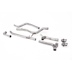 Milltek Cat-back exhaust (louder) for Ford Fiesta MK8 ST-Line 3 & 5 Door (non-GPF) 2017-2019 - Polished tips