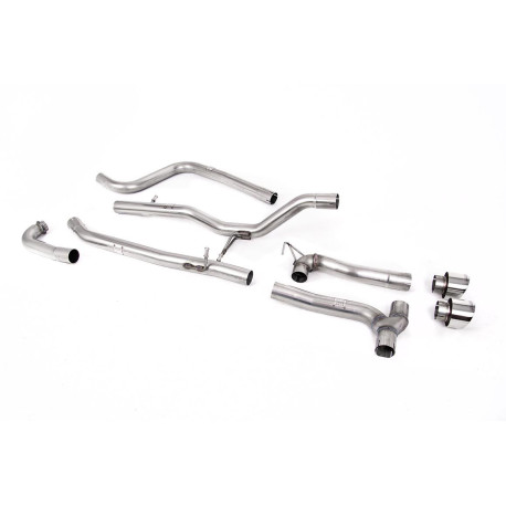 Izpušni sistemi Milltek Milltek Cat-back exhaust (louder) for Ford Fiesta MK8 ST-Line 3 & 5 Door (non-GPF) 2017-2019 - Polished tips | race-shop.si