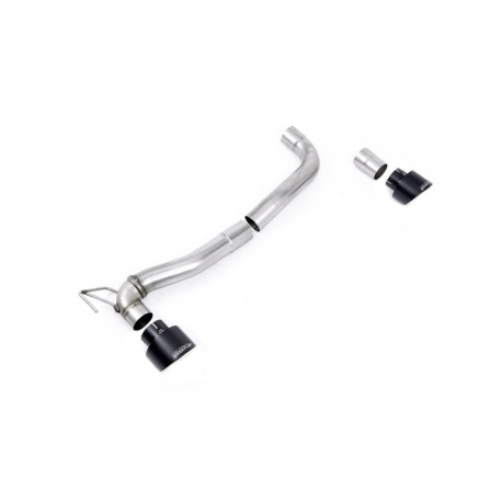 Izpušni sistemi Milltek Milltek Maxton Designs Dual Outlet Upgrade Kit for Ford Fiesta Mk8 ST EcoBoost 200PS (non-GPF) 2018-2020 - Black tips | race-shop.si