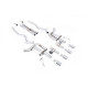 Izpušni sistemi Milltek Milltek Cat-back exhaust valved for Ford Mustang 5.0 V8 GT (non-GPF) 2024+ - Polished tips | race-shop.si