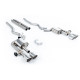 Milltek Cat-back exhaust (loudest) valved for Ford Mustang 5.0 V8 Mach 1 (non-GPF) 2021-2023 - Polished tips