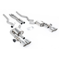 Milltek Cat-back exhaust valved for Ford Mustang 5.0 V8 Mach 1 (non-GPF) 2021-2023 - Polished tips