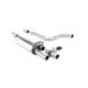 Milltek GPF-back exhaust valved for Ford Puma ST 1.5 200ps EcoBoost 2020-2023 - Twin brushed titanium tips