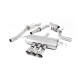 Milltek Cat-back exhaust resonated for Honda Civic 1.5T Si 5 Door Hatch (FK7) (non-GPF) 2015+ - Polished tips