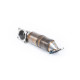 Izpušni sistemi Milltek Milltek Cast downpipe with HJS sports cat for Acura Integra Type S 2.0 Turbo 320hp (DE5) (non-GPF) 2023+ | race-shop.si