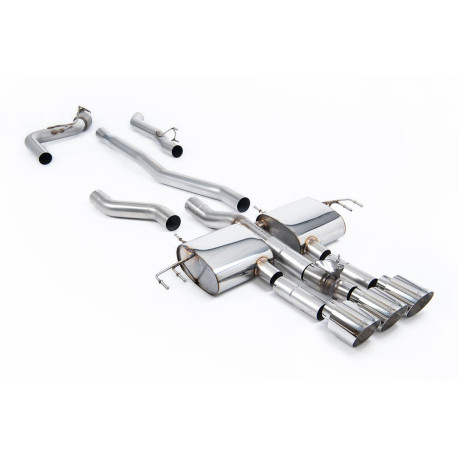 Izpušni sistemi Milltek Milltek Cat-back exhaust (loudest) for Acura Integra Type S 2.0 Turbo 320hp (DE5) (non-GPF) 2023+ - Polished tips | race-shop.si