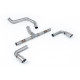 Milltek GPF-back exhaust non-resonated for INEOS Grenadier B58 3.0 I6 Turbo Petrol (non-GPF) 2023+ - Twin brushed titanium tips