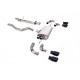 Izpušni sistemi Milltek Milltek GPF-back exhaust for Land Rover Defender 110 2.0 I4 P300 & P400e (non-GPF) 2020+ - Quad black tips | race-shop.si