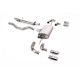 Milltek GPF-back exhaust for Land Rover Defender 110 3.0 I6 P400 (non-GPF) 2020+ - Quad polished tips