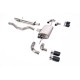 Milltek GPF-back exhaust for Land Rover Defender 110 3.0 I6 P400 (non-GPF) 2020+ - Carbon tips