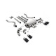 Izpušni sistemi Milltek Milltek GPF-back exhaust (louder) valved for Land Rover Defender 110 5.0 V8 425PS & 525PS (GPF) 2021+ - Carbon tips | race-shop.si