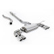 Milltek GPF-back exhaust (louder) for Land Rover Defender 130 2.0 I4 P300 & P400e (non-GPF) 2023+ - Quad polished tips