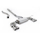 Izpušni sistemi Milltek Milltek GPF-back exhaust (louder) for Land Rover Defender 130 2.0 I4 P300 & P400e (non-GPF) 2023+ - Quad titanium tips | race-shop.si