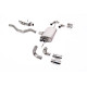 Izpušni sistemi Milltek Milltek GPF-back exhaust for Land Rover Defender 90 2.0 I4 P300 & P400e (non-GPF) 2020+ - Quad polished tips | race-shop.si